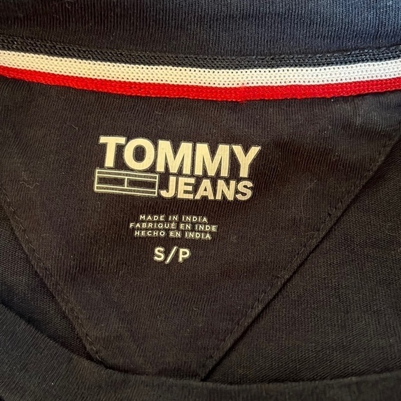 Tommy Hilfiger Navy Blue Short Sleeve Shirt - Picture 9 of 10